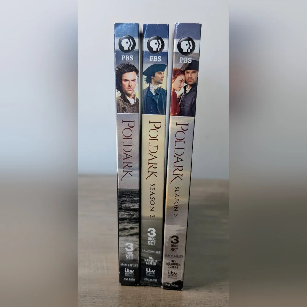 Poldark - PBS TV Series - Seasons 1-3 DVD New Sealed British 2015 - Picture 5 of 5